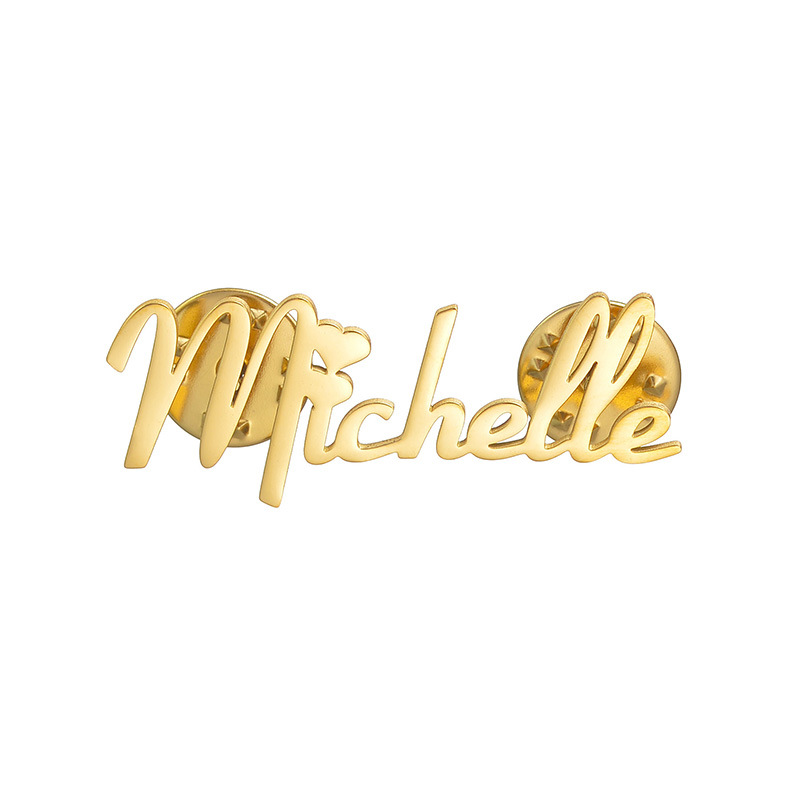 Azari Personalized Suit Brooch