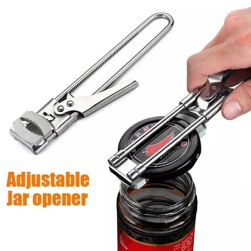 🔥🔥Last Day Buy 2 Get 1 Free $8.99 Each🔥Adjustable Stainless Steel Jar Opener