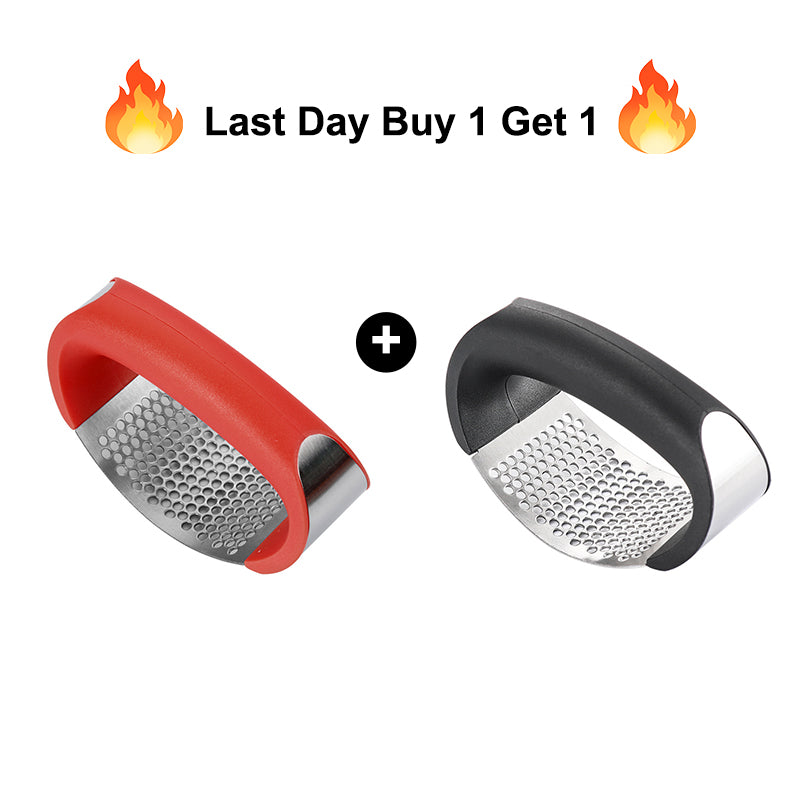 🔥Last Day Buy 1 Get 1 Free $9.99 Each🔥430 Stainless Steel Ring Garlic Press