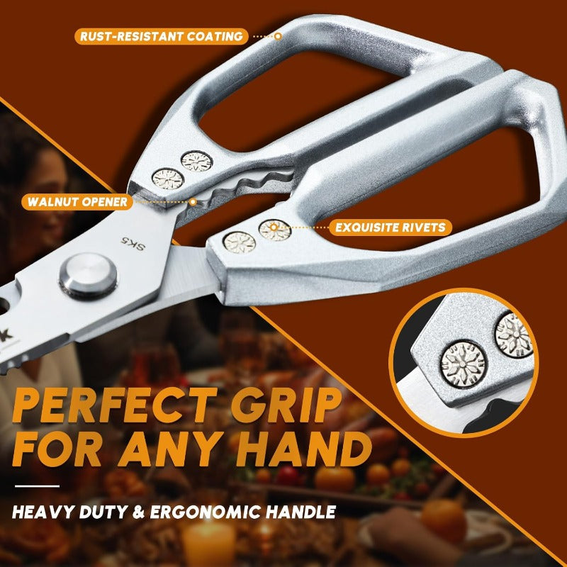 🔥BUY MORE SAVE MORE🔥Japanese Steel 7-in-1 Multifunction Kitchen Shears