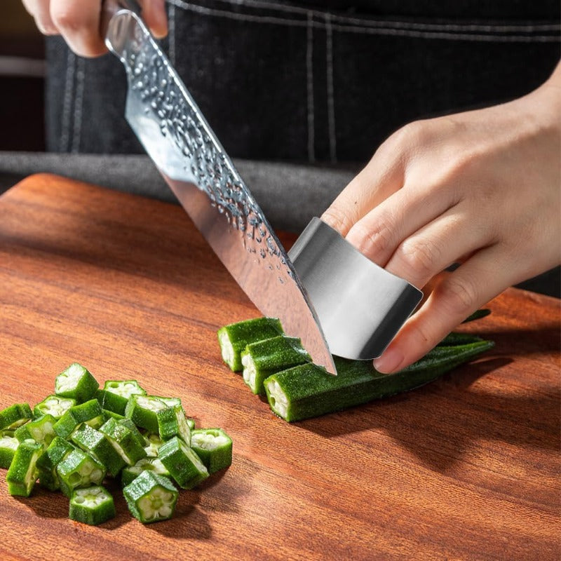 🔥🔥Last Day Buy 1 Get 1 Free $6.99 Each🔪 Stainless Steel Finger Guard