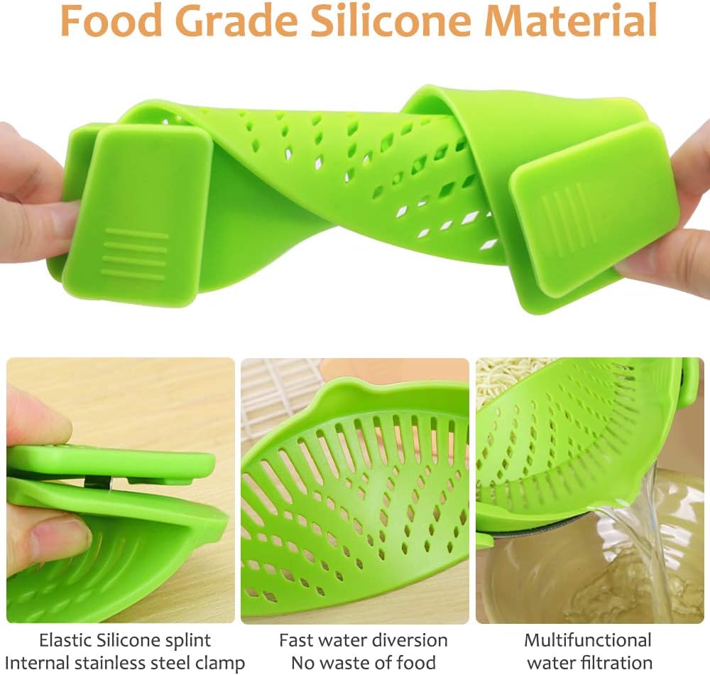 🔥LAST DAY - BUY 1 GET 1 FREE🔥Silicone Clip-On Colander