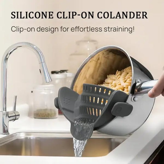 🔥LAST DAY - BUY 1 GET 1 FREE🔥Silicone Clip-On Colander