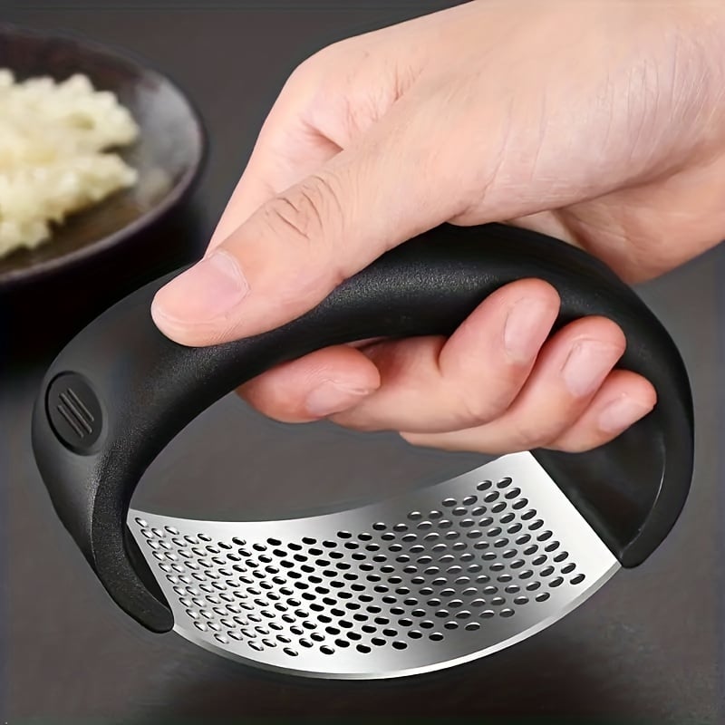 🔥Last Day Buy 1 Get 1 Free $9.99 Each🔥430 Stainless Steel Ring Garlic Press